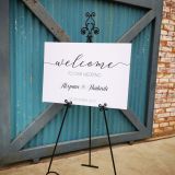 Printed Welcome signs