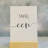 A5 Printed Table Numbers