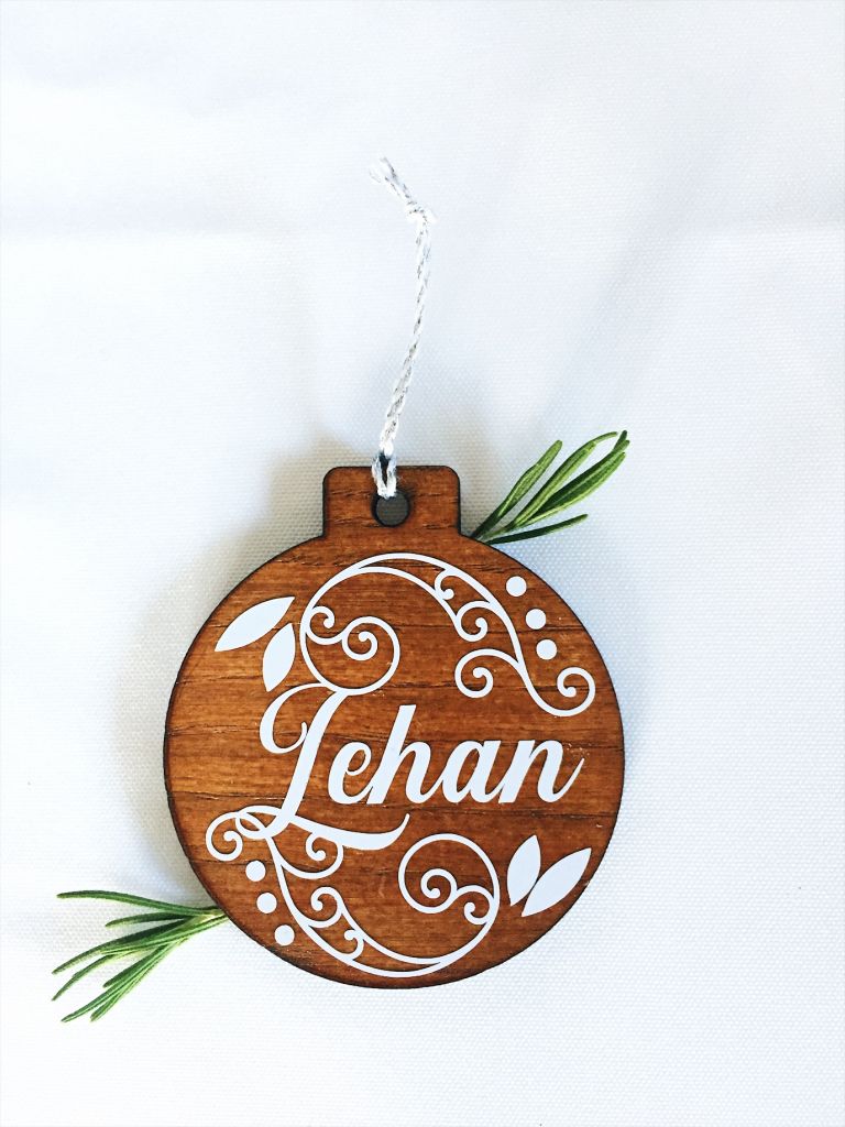 Wooden Ornaments MU Studio