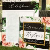 Polaroid Frame and Welcome Sign Combo